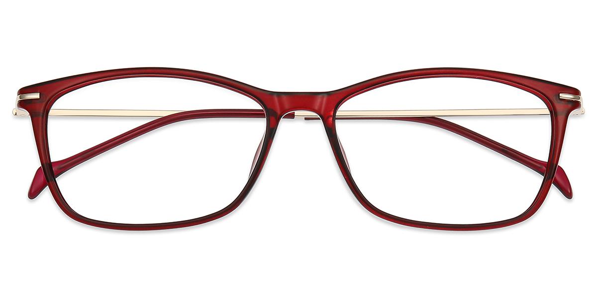 Women's full frame TR & Metal eyeglasses | Firmoo.com