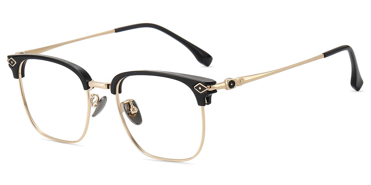 Men's full frame TR & Metal eyeglasses | Firmoo.com