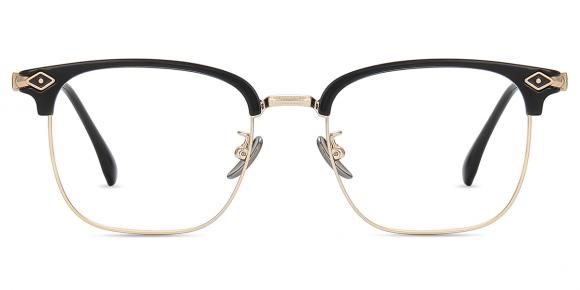 Men's full frame TR & Metal eyeglasses | Firmoo.com