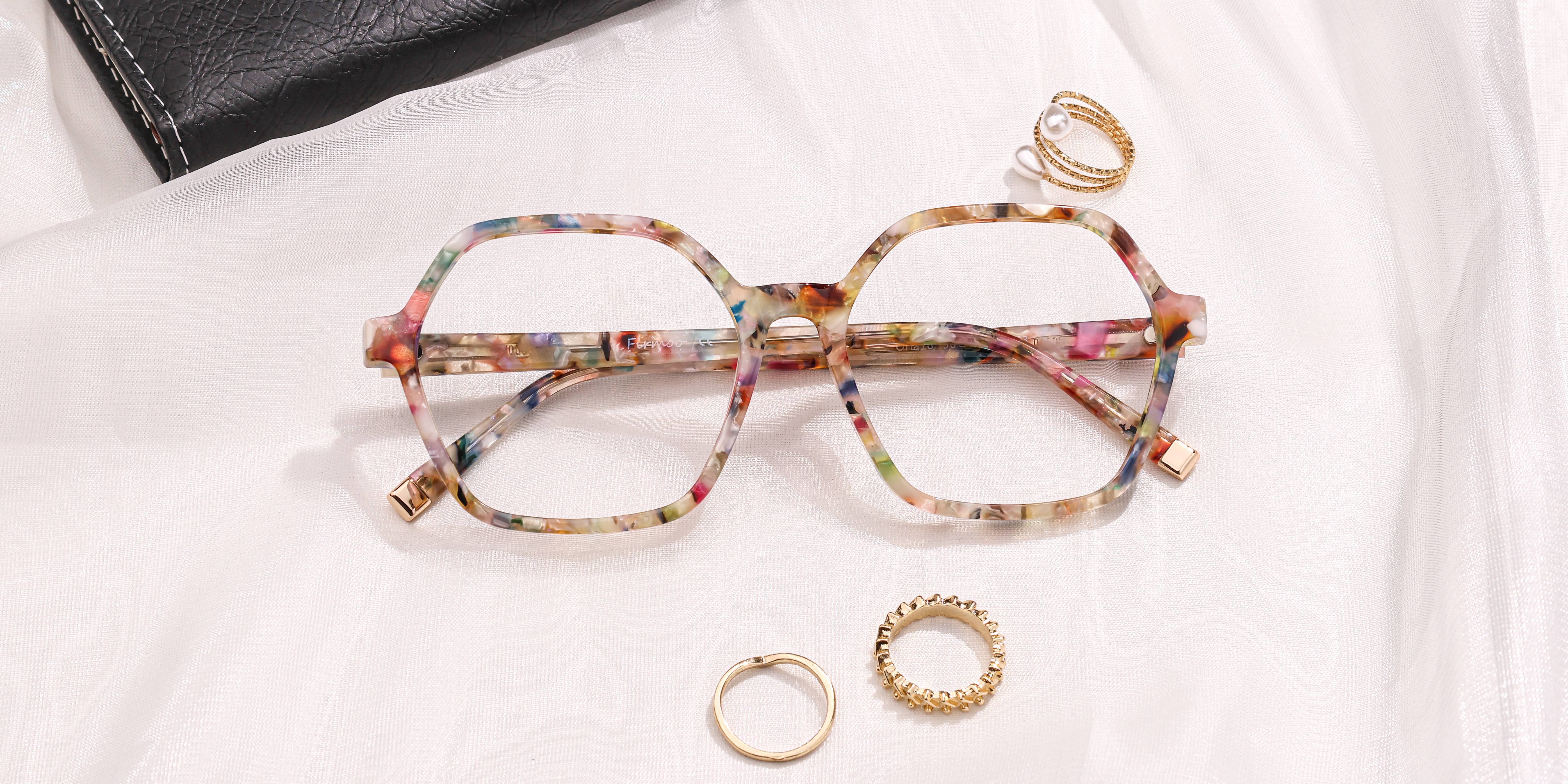 Women's full frame Acetate eyeglasses | Firmoo.com