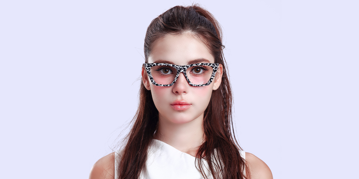 Women's full frame Acetate eyeglasses | Firmoo.com