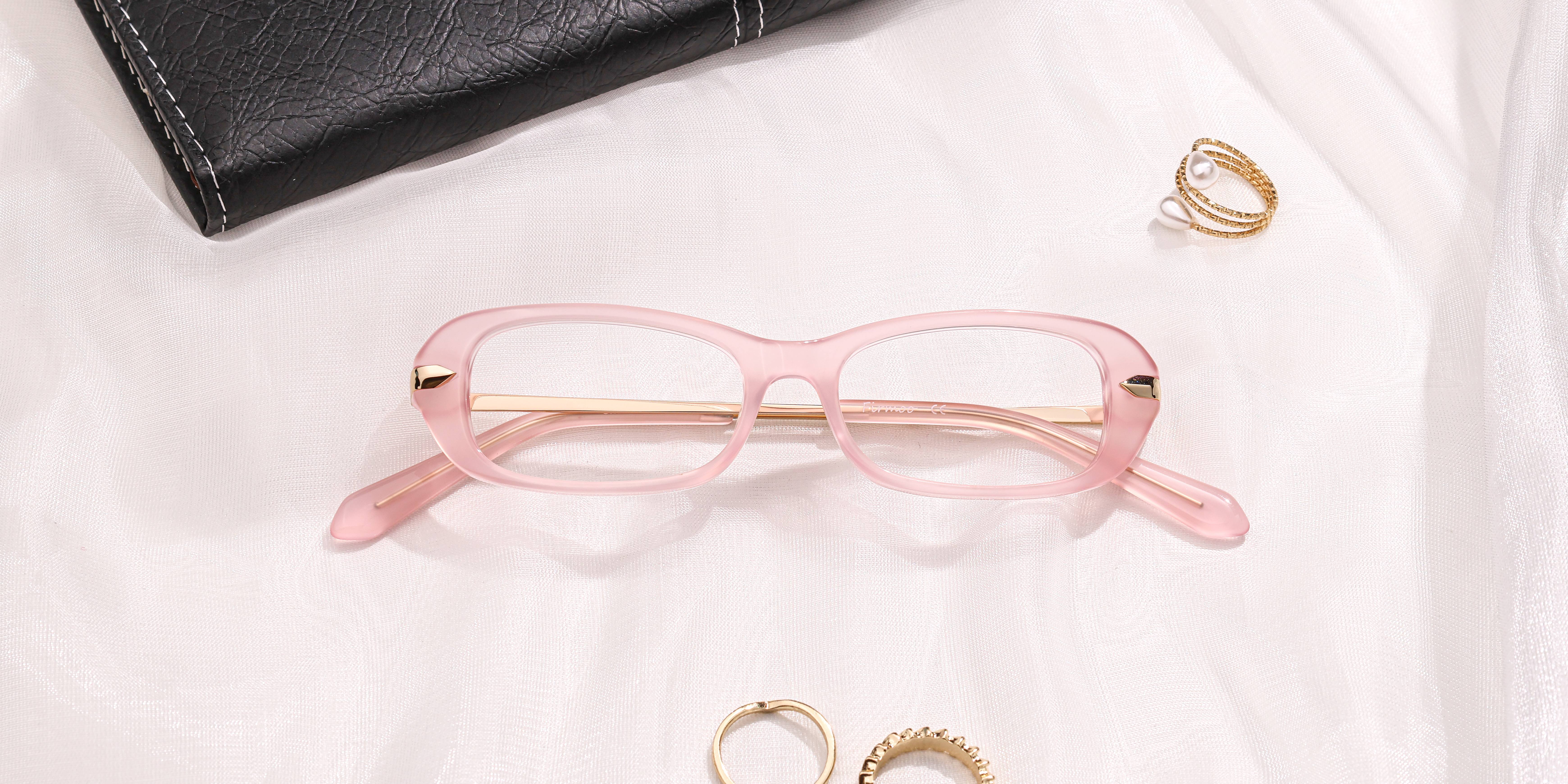 Women's full frame Acetate & Metal eyeglasses | Firmoo.com