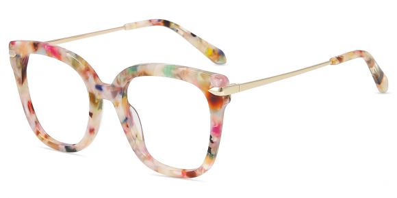 Women's full frame Acetate & Metal eyeglasses | Firmoo.com