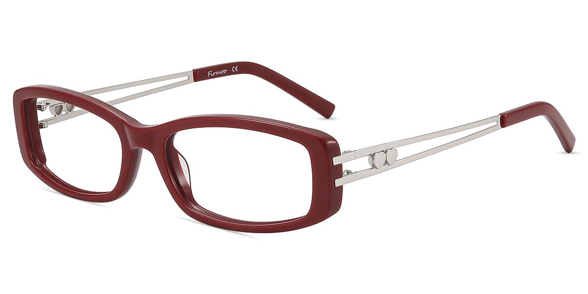 Women's full frame Acetate & Metal eyeglasses | Firmoo.com