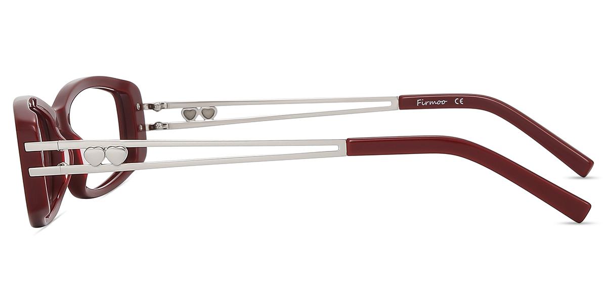 Women's full frame Acetate & Metal eyeglasses | Firmoo.com