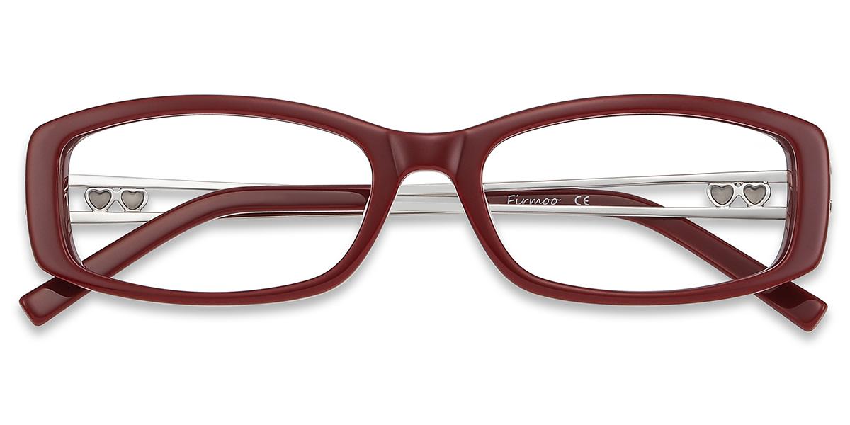 Women's full frame Acetate & Metal eyeglasses | Firmoo.com