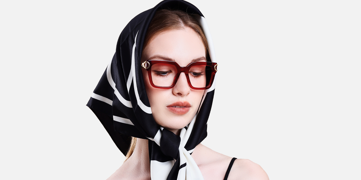 Women's full frame Acetate & Metal eyeglasses | Firmoo.com