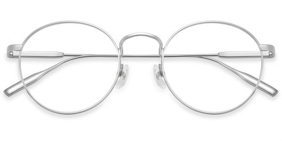 Unisex full frame Metal eyeglasses | Firmoo.com