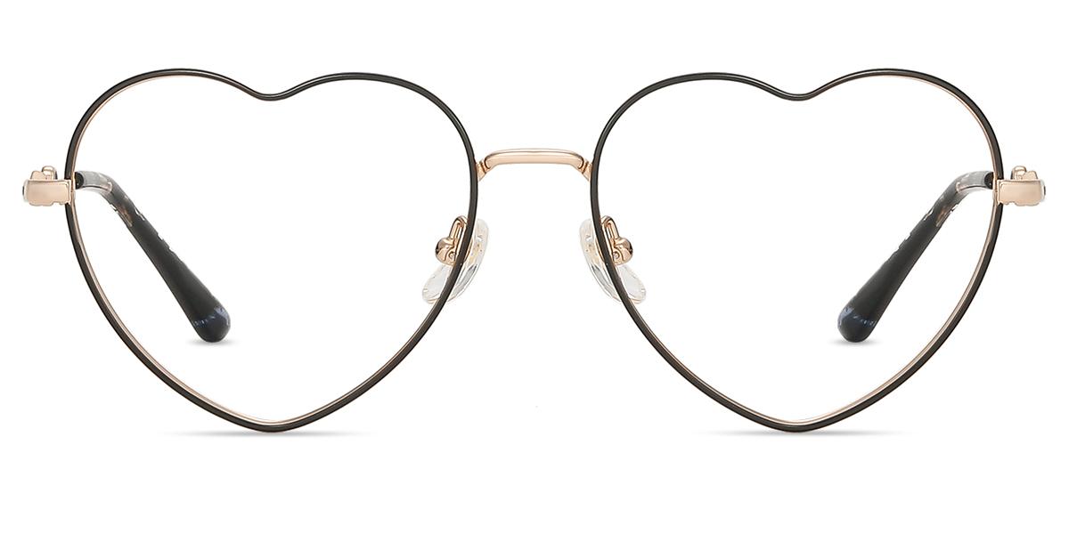 Women's full frame Metal eyeglasses | Firmoo.com