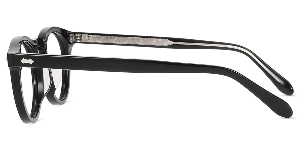 Unisex full frame Acetate eyeglasses | Firmoo.com