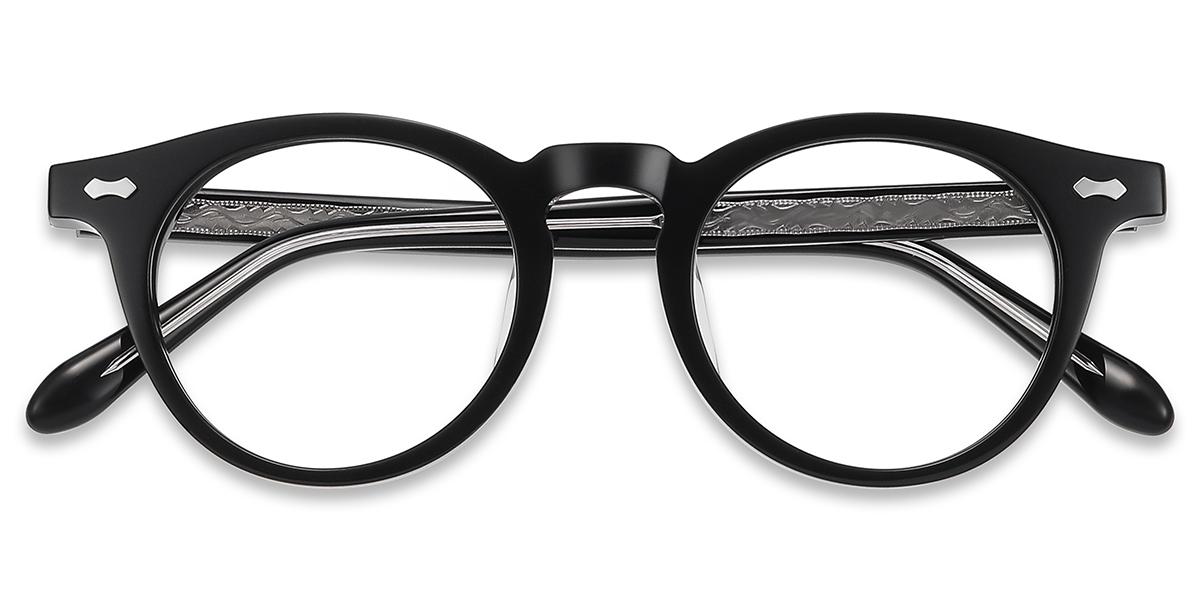 Unisex full frame Acetate eyeglasses | Firmoo.com