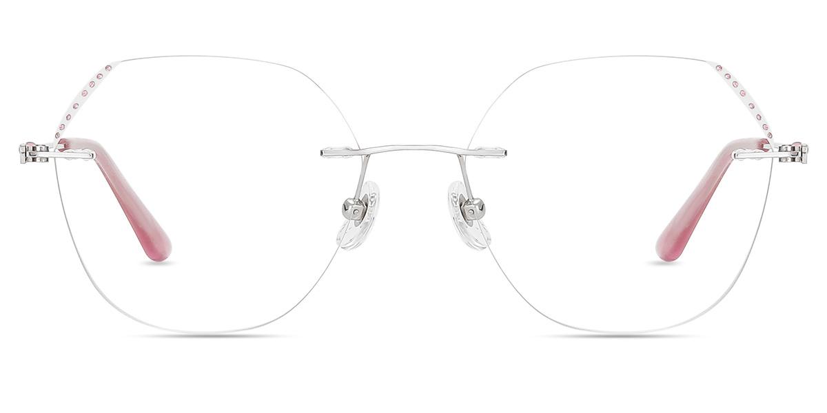 Women's rimless Metal eyeglasses | Firmoo.com