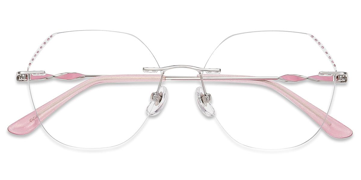 Women's rimless Metal eyeglasses | Firmoo.com