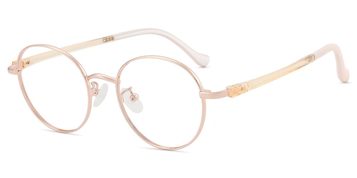 Kids full frame Metal eyeglasses | Firmoo.com