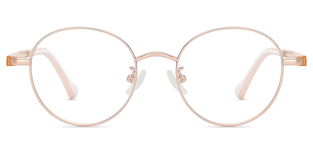 Kids full frame Metal eyeglasses | Firmoo.com