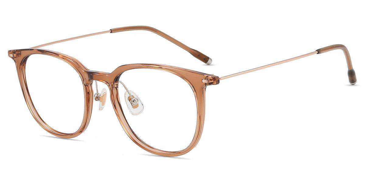 Women's full frame TR & Metal eyeglasses | Firmoo.com