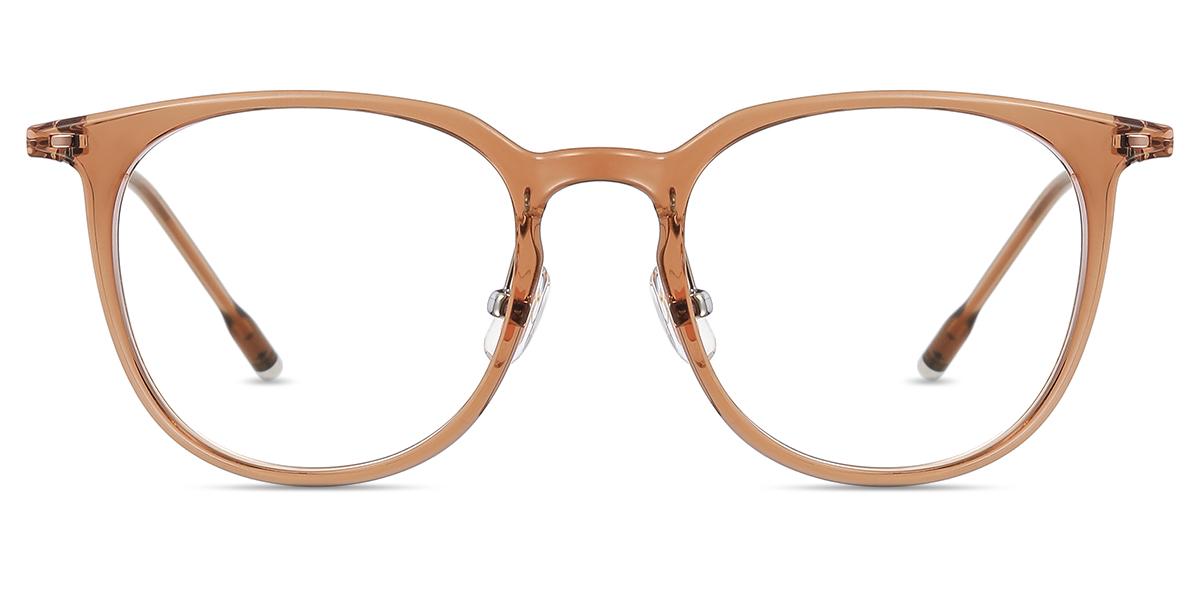 Women's full frame TR & Metal eyeglasses | Firmoo.com