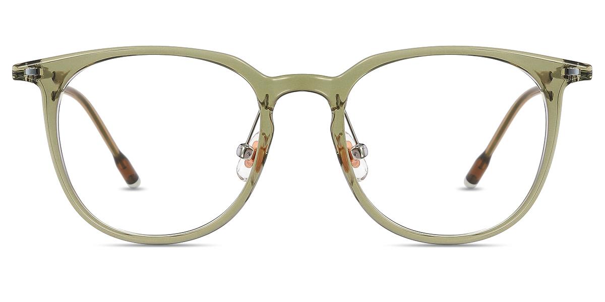 Women's full frame TR & Metal eyeglasses | Firmoo.com