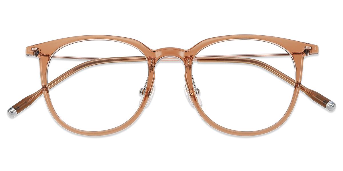 Women's full frame TR & Metal eyeglasses | Firmoo.com