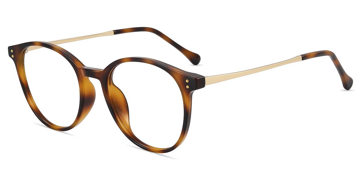 Women's full frame TR & Metal eyeglasses | Firmoo.com