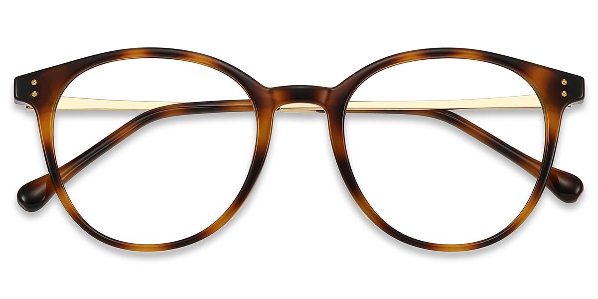 Women's full frame TR & Metal eyeglasses | Firmoo.com