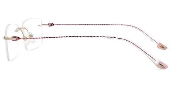 Women's rimless Metal eyeglasses | Firmoo.com