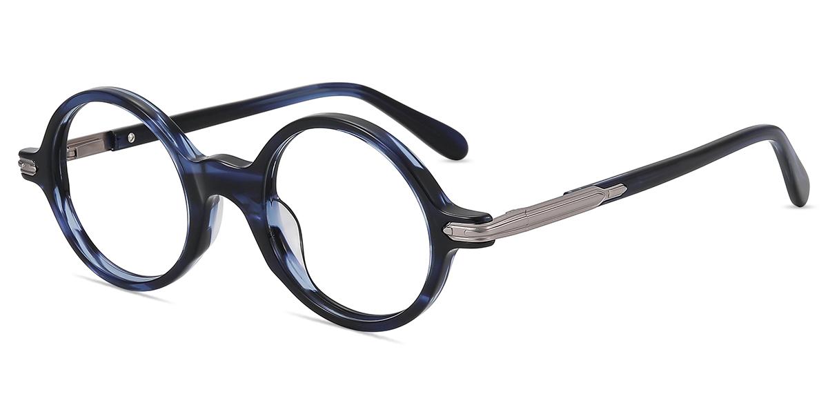 Unisex full frame Acetate & Metal eyeglasses | Firmoo.com