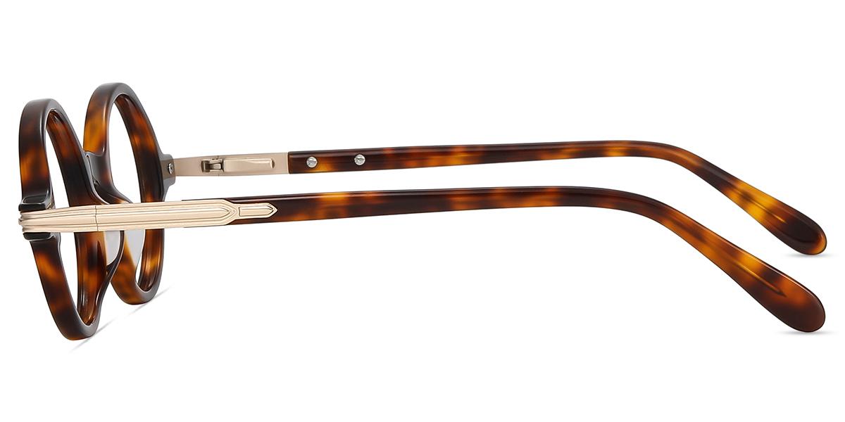 Unisex full frame Acetate & Metal eyeglasses | Firmoo.com