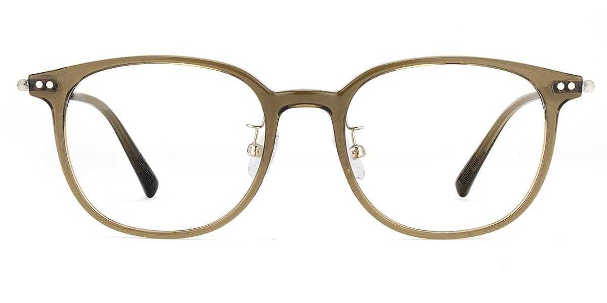 Unisex full frame TR & Metal eyeglasses | Firmoo.com