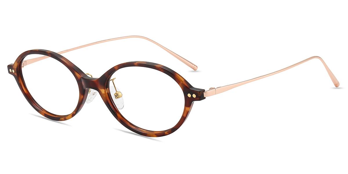 Women's full frame TR & Metal eyeglasses | Firmoo.com