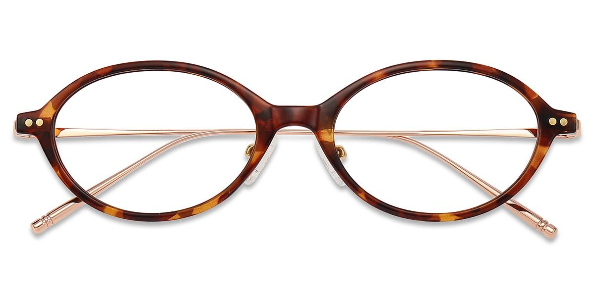 Women's full frame TR & Metal eyeglasses | Firmoo.com