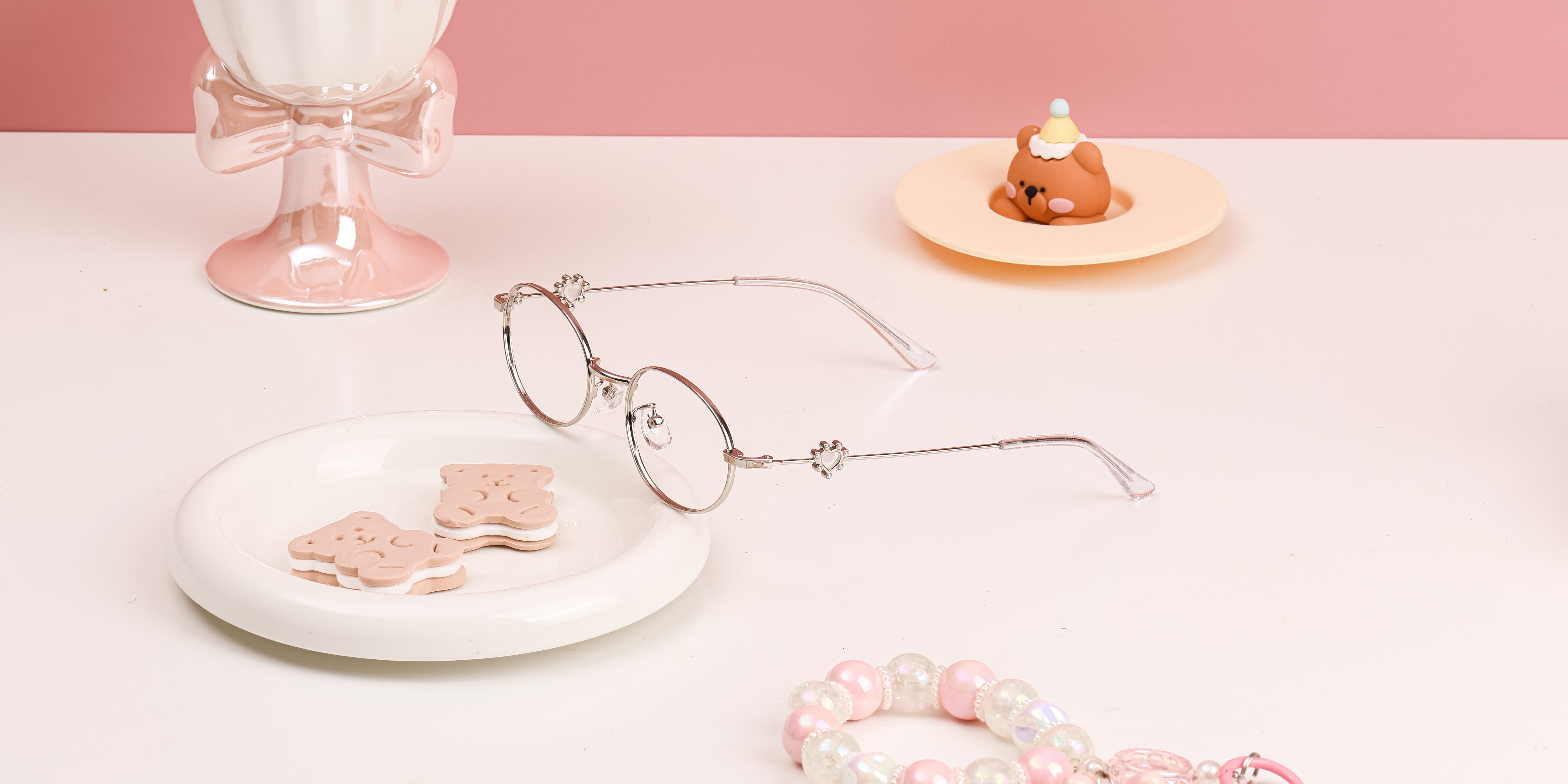 Women's full frame Metal eyeglasses | Firmoo.com
