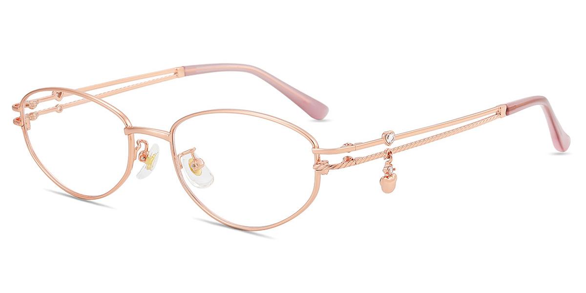 Women's full frame Metal eyeglasses | Firmoo.com