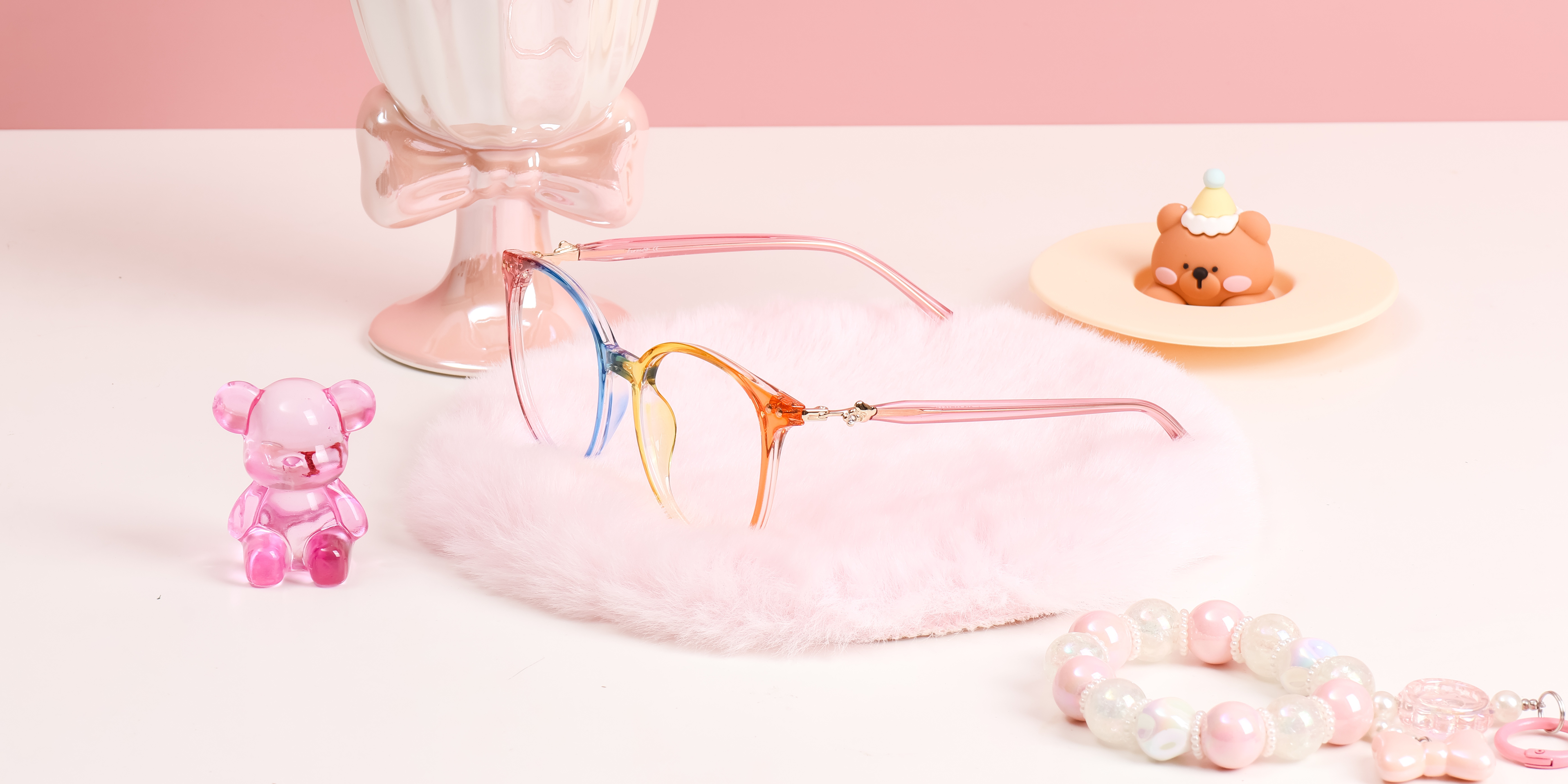 Women's full frame TR & Metal eyeglasses | Firmoo.com