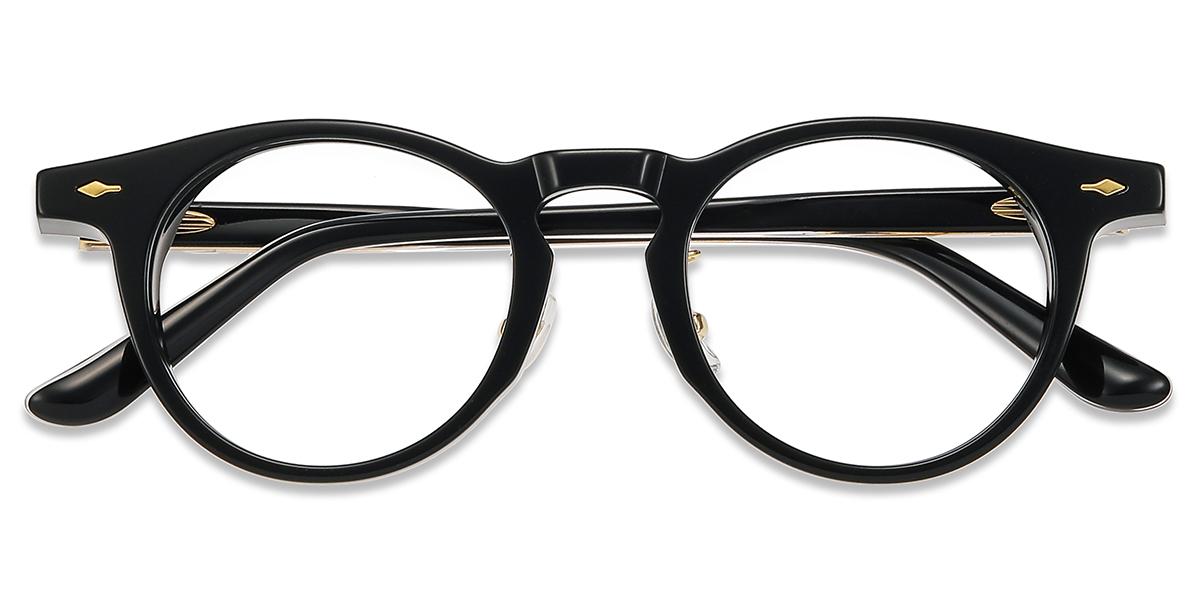Unisex full frame Acetate eyeglasses | Firmoo.com