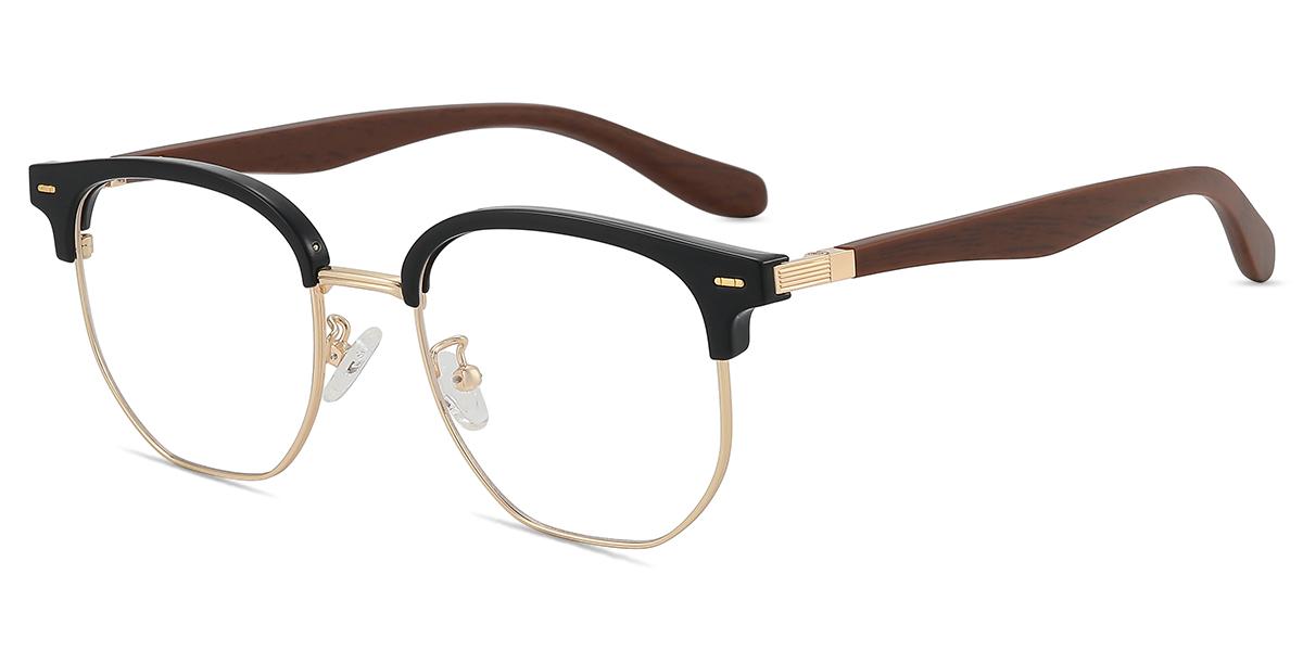 Men's full frame TR & Metal eyeglasses | Firmoo.com