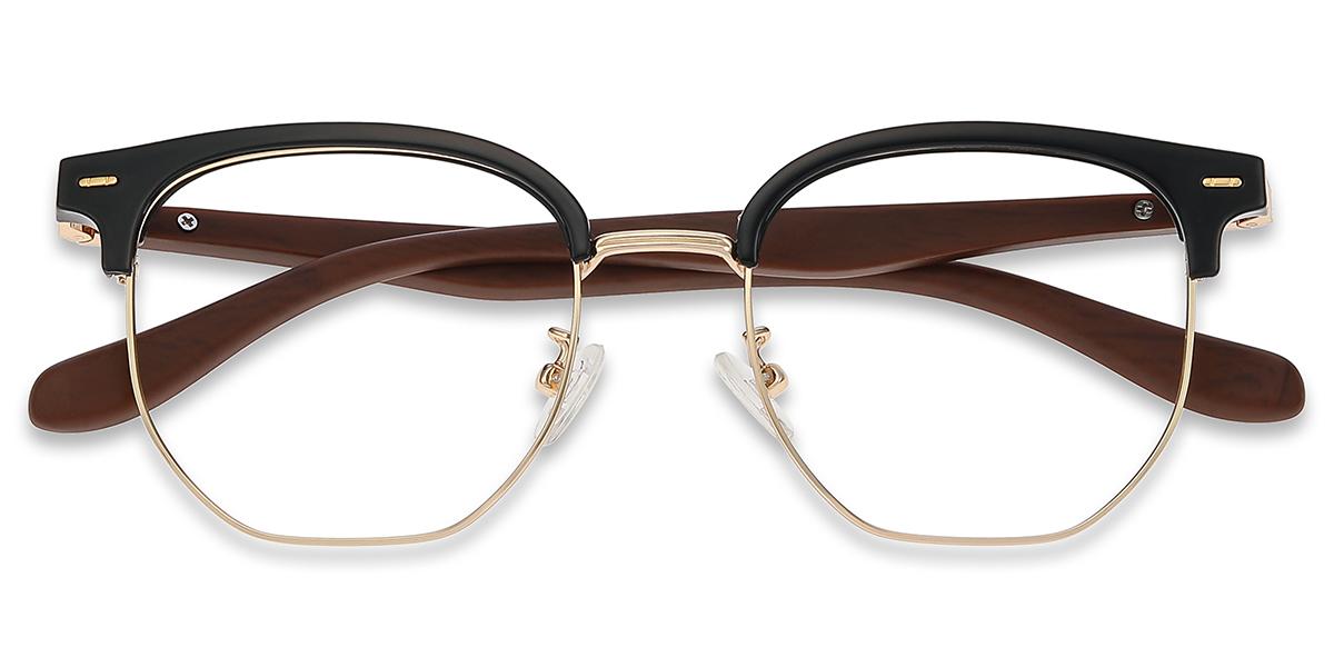 Men's full frame TR & Metal eyeglasses | Firmoo.com