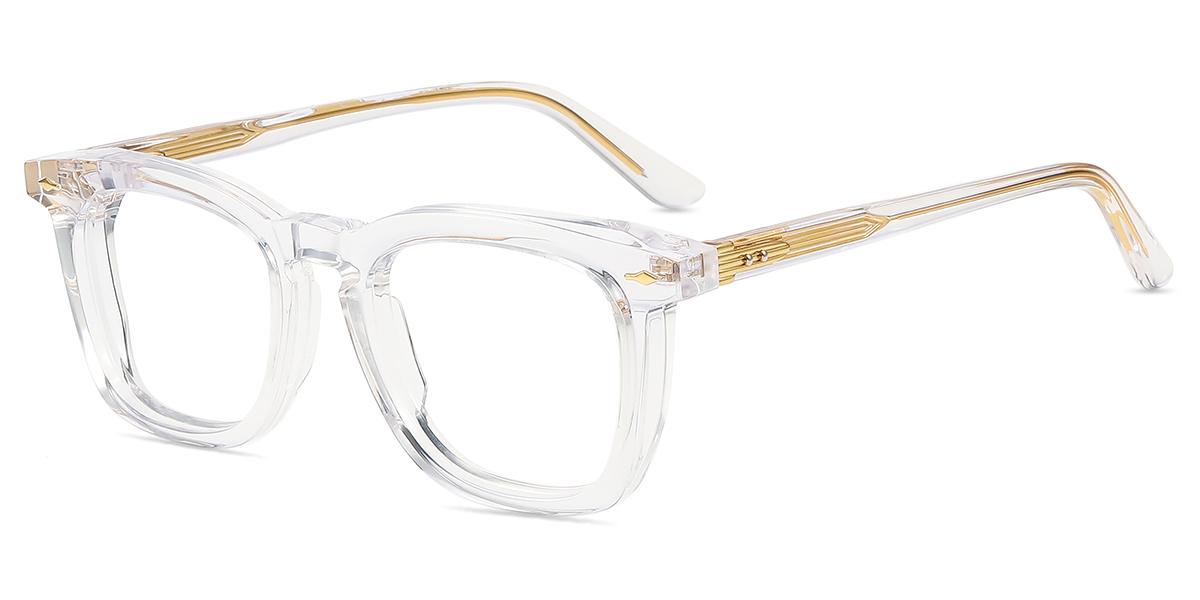 Unisex full frame Acetate eyeglasses | Firmoo.com