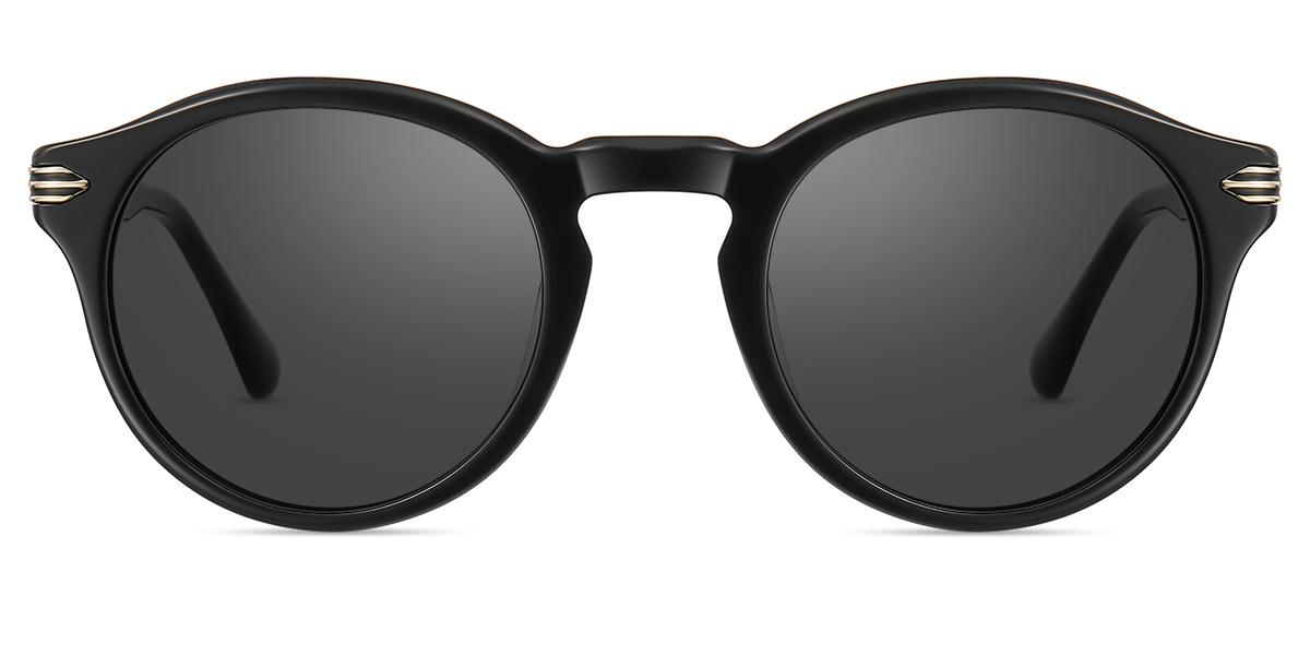 Unisex full frame Acetate & Metal sunglasses | Firmoo.com