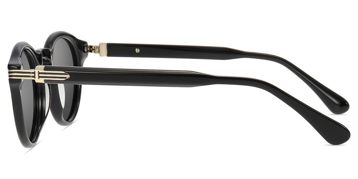 Unisex full frame Acetate & Metal sunglasses | Firmoo.com