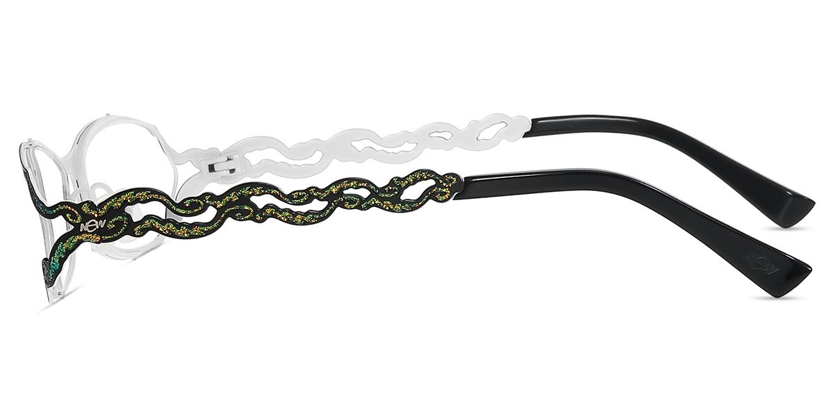 Women's semi-rimless Metal eyeglasses | Firmoo.com