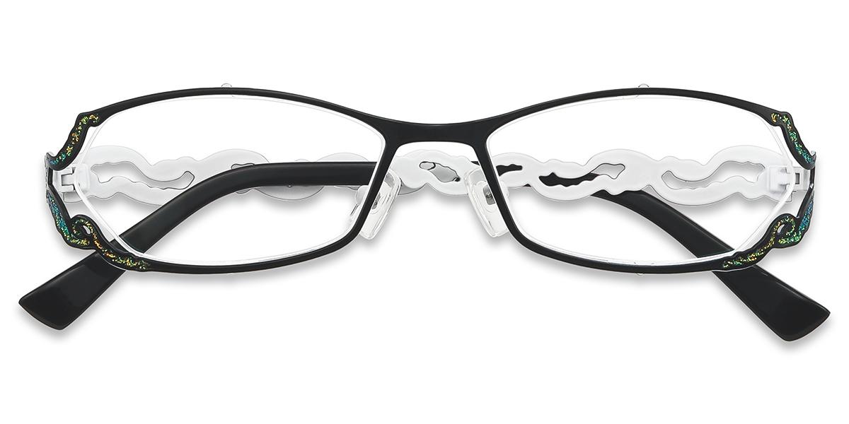 Women's semi-rimless Metal eyeglasses | Firmoo.com