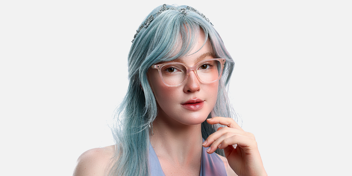 Women's full frame Acetate eyeglasses | Firmoo.com