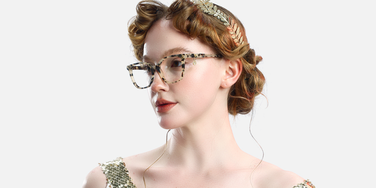 Women's full frame Acetate eyeglasses | Firmoo.com