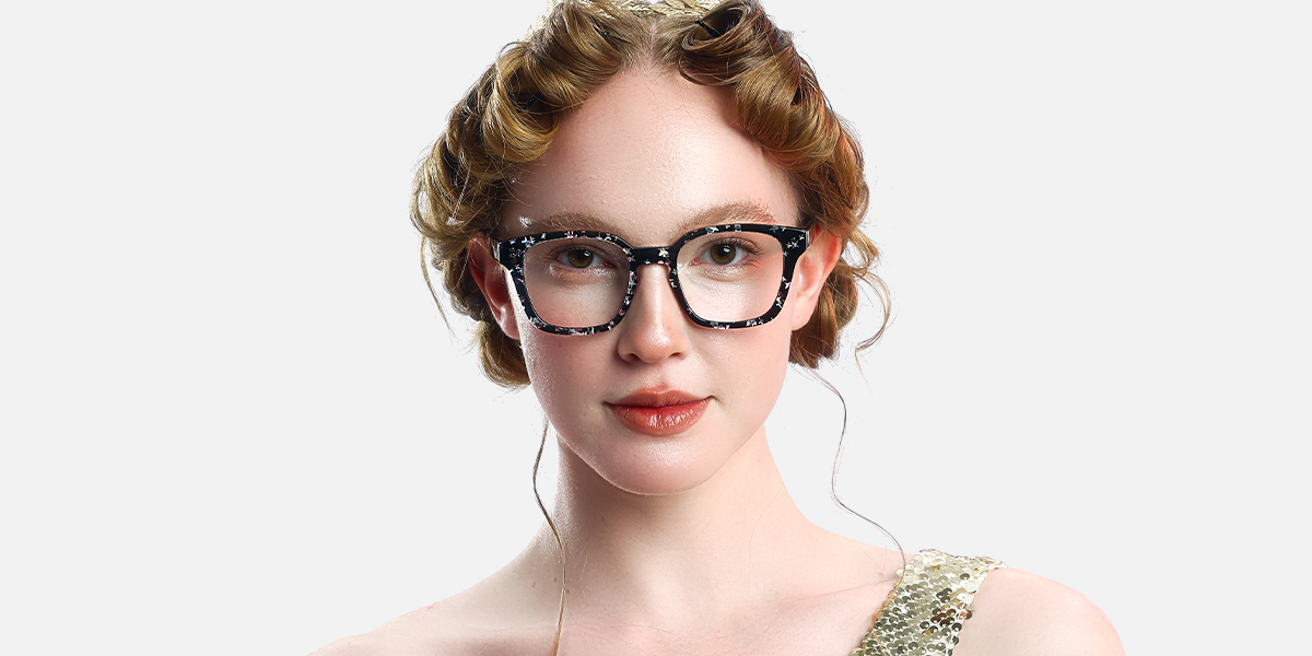 Women's full frame Acetate eyeglasses | Firmoo.com
