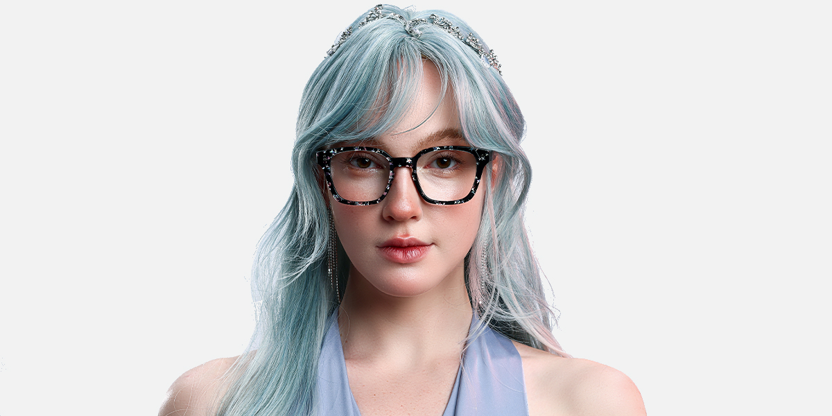 Women's full frame Acetate eyeglasses | Firmoo.com