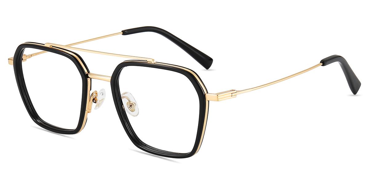 Unisex full frame TR & Metal eyeglasses | Firmoo.com