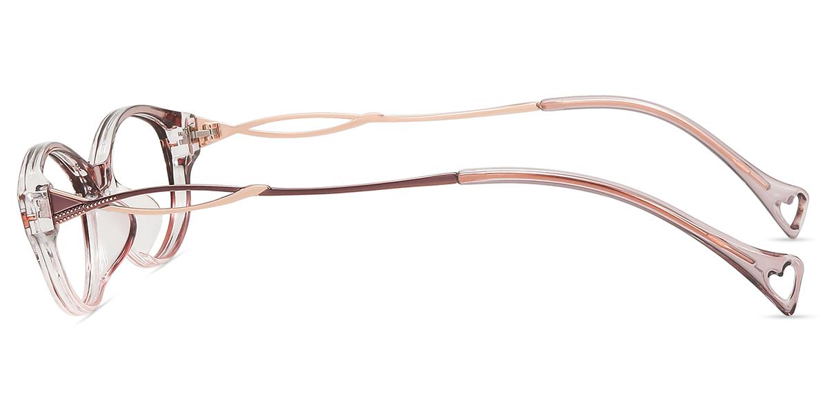 Women's full frame TR & Metal eyeglasses | Firmoo.com