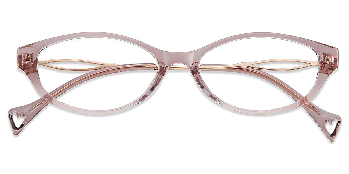 Women's full frame TR & Metal eyeglasses | Firmoo.com