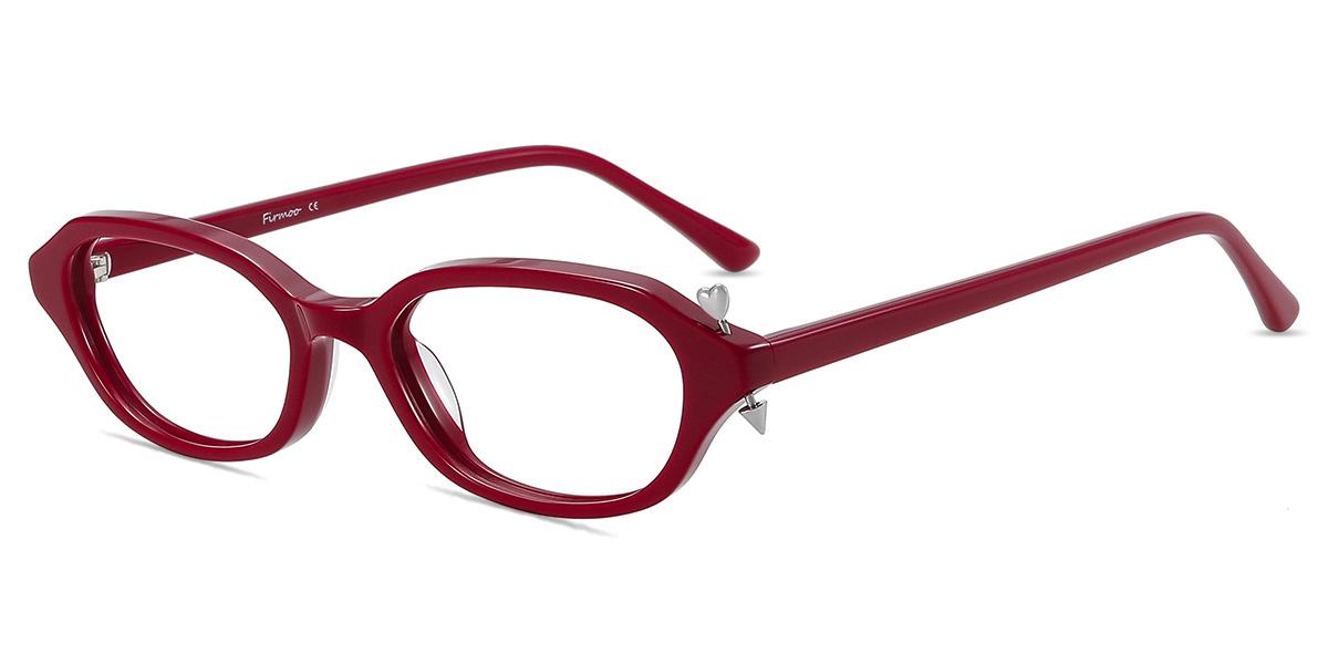 いちごみるく0 Women's full frame Acetate eyeglasses | Firmoo.com